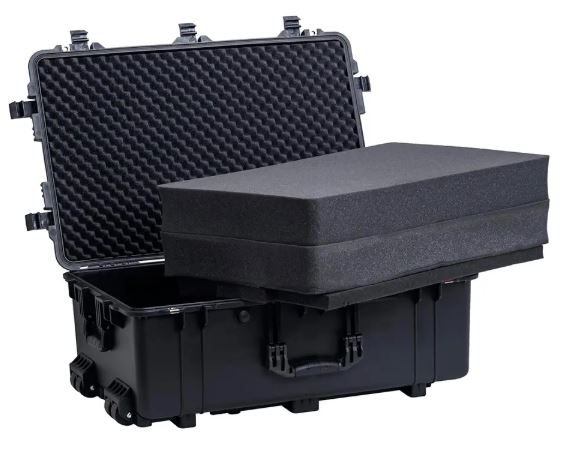 Maleta maletín con ruedas y asa extensible 80x52x32cm XL Largo Resistente