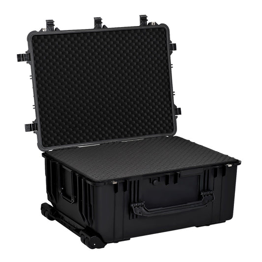 Maleta maletín con ruedas y asa extensible 79x60x37cm XXL Resistente