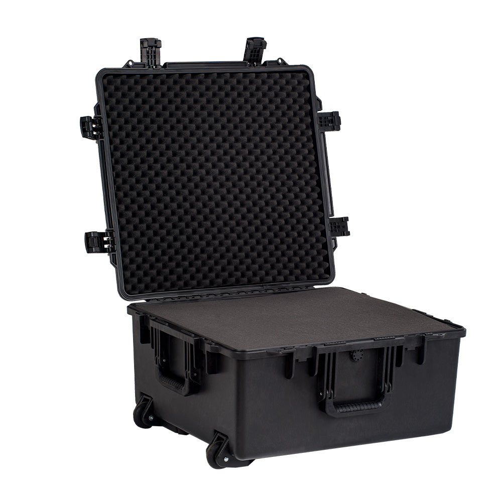 Maleta maletín con ruedas y asa extensible 63x60x33cm XL Resistente