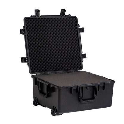 Maleta maletín con ruedas y asa extensible 63x60x33cm XL Resistente