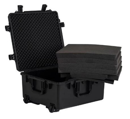 Maleta maletín con ruedas y asa extensible 63x60x33cm XL Resistente