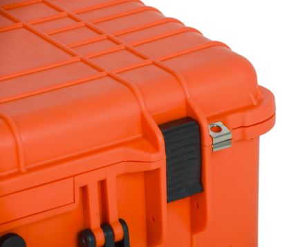 Maleta maletín con ruedas y asa extensible 56x35x23cm formato cabina/ equipaje de mano Resistente NARANJA