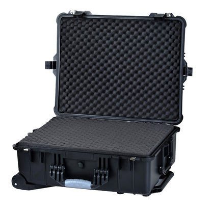 Maleta maletín con ruedas y asa extensible 62x49x25cm XL Resistente