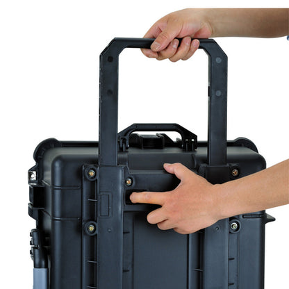 Maleta maletín con ruedas y asa extensible 62x49x25cm XL Resistente